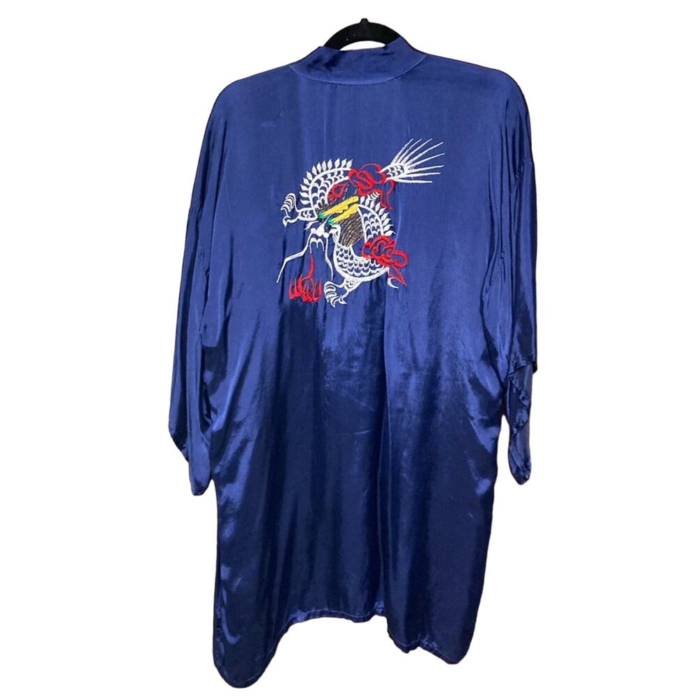 Vintage hand embroidered kimono